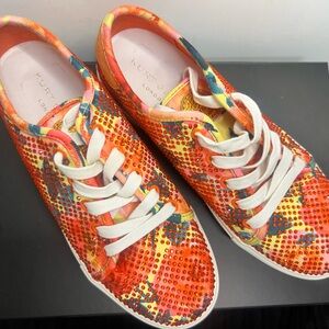 🌈 Kurt Geiger Laney Canvas Platform ✨